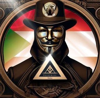 Anonymous Sudan public emblem